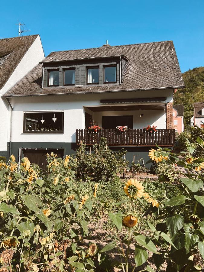Ferienwohnung Moselflair Mit Direktem Blick Auf Die Mosel Und Weinberge Oberfell Luaran gambar